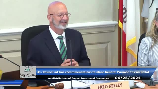 Santa Cruz considers bold sugar beverage tax for health boost