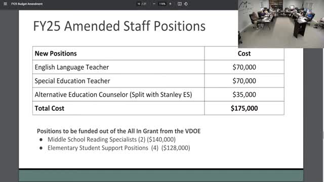 Schools celebrate new funding for critical teaching positions