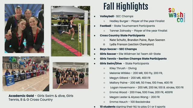 High School Sports Shine with Record Achievements and Awards