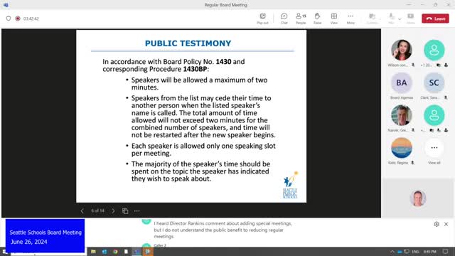 Seattle School Board Faces Backlash Over Proposed School Closures