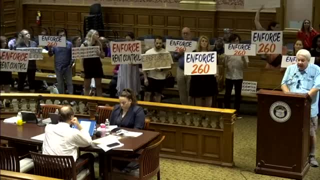 Tenants demand action as rent crisis escalates