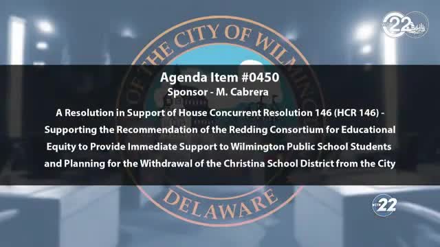 Wilmington Council pushes for urgent education reform