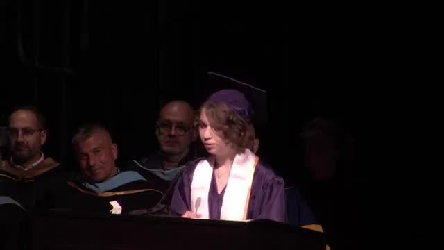 Keandre inspires Odyssey graduates with heartfelt speech