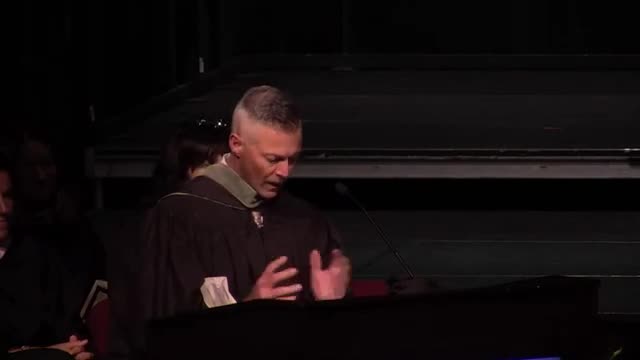 Graduation speech draws life lessons from roller coasters