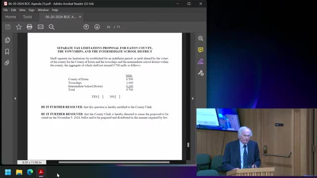 Eaton County prosecutor warns of public safety crisis