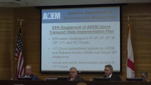 Alabama challenges EPA with unprecedented legal actions