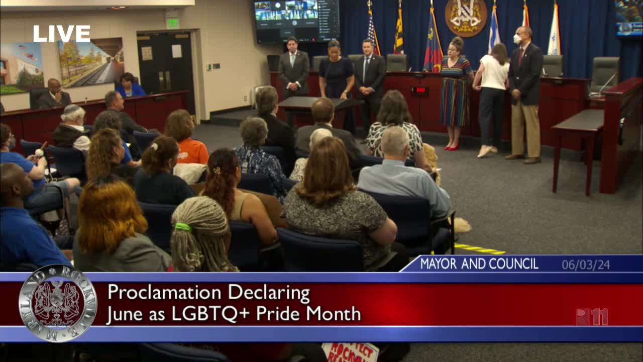 Rockville declares June as Pride and Gun Violence Awareness Month