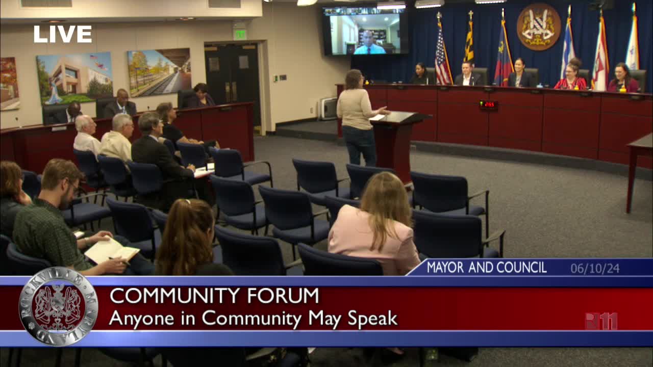 Rockville residents demand urgent action on rent stabilization