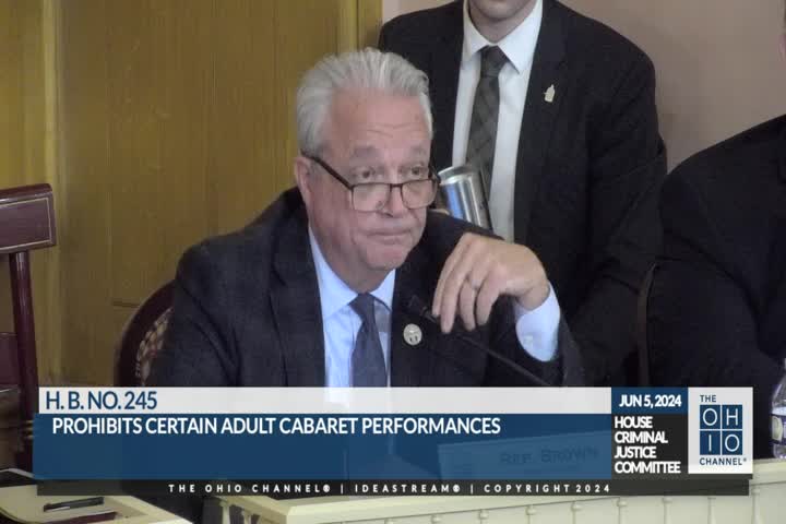 Ohio lawmakers push to ban drag shows for minors