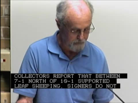 Community demands clarity on controversial leaf bagging program