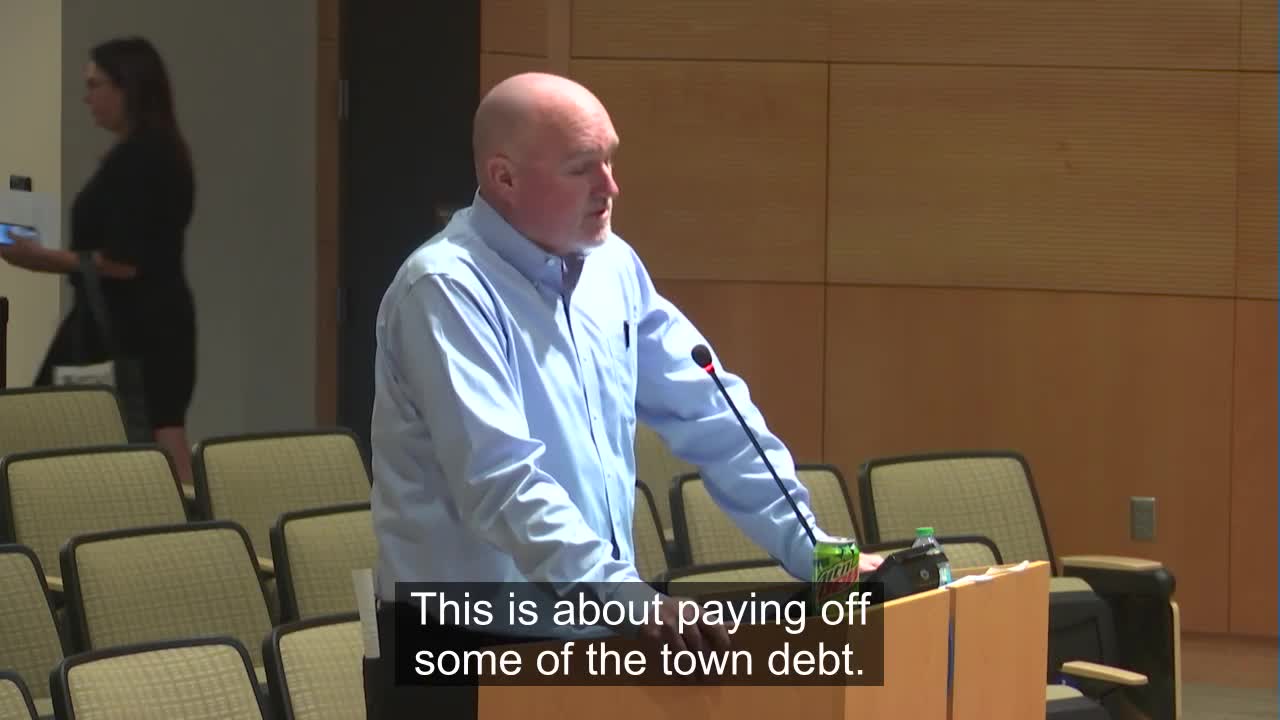 Town approves innovative plan to pay off 20 million debt