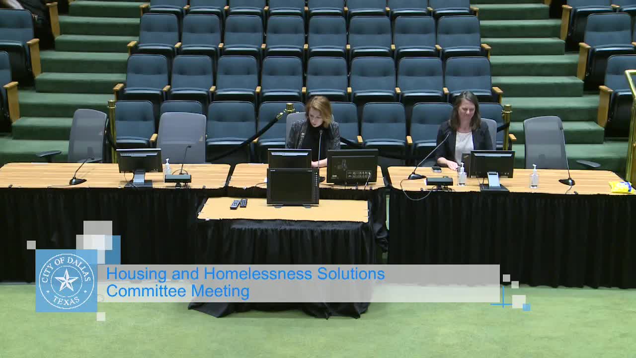 Dallas targets 50% reduction in unsheltered homelessness by 2026