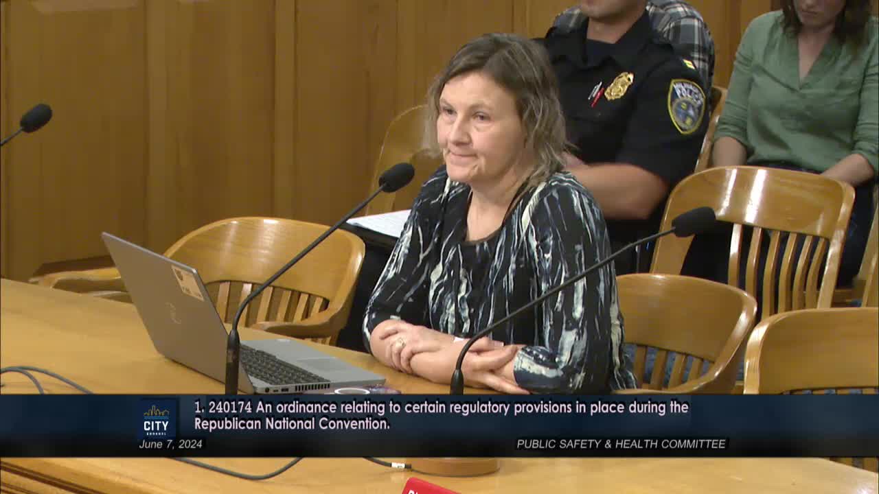 Tensions rise over proposed gun ordinance at convention