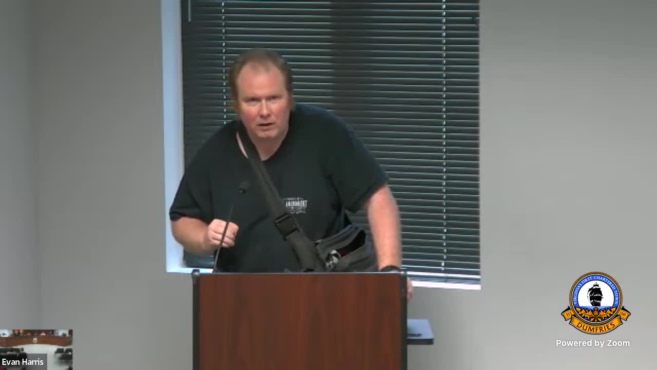 Dumfries leaders call for unity to combat gun violence