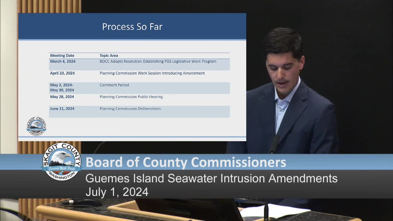 County Board Faces Controversy Over Seawater Intrusion Regulations