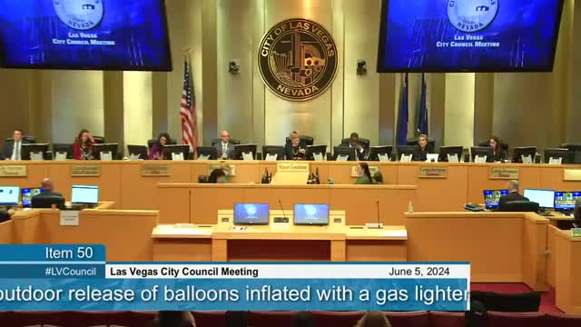 Council debates balloon ban amid environmental and safety concerns