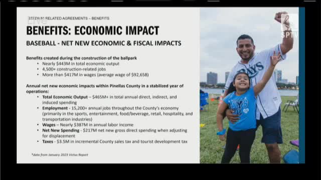 New stadium promises massive economic boost for Pinellas County
