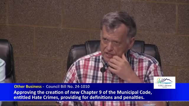 City introduces new ordinance to combat intimidation and hate