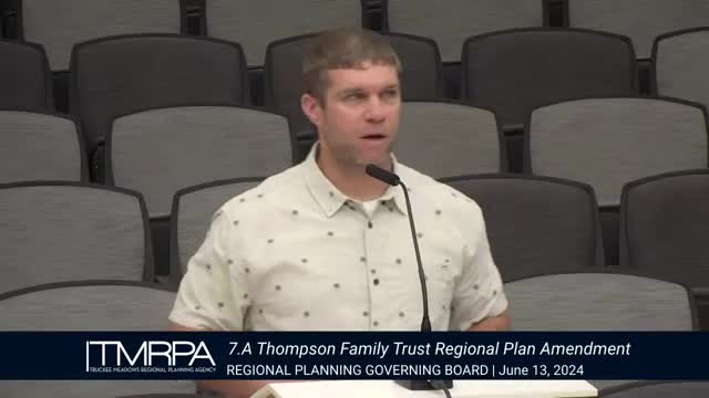 Regional Plan Amendment Sparks Controversy Over Land Use Changes