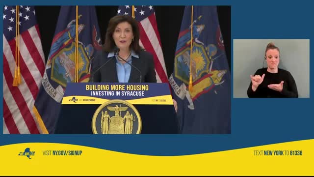 New York launches historic housing initiative to combat crisis