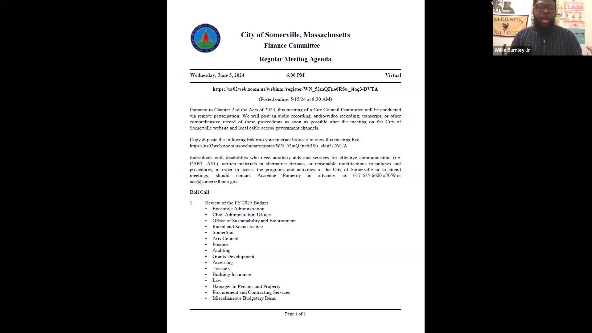 Community Concerns Shift from Crime to Street Safety