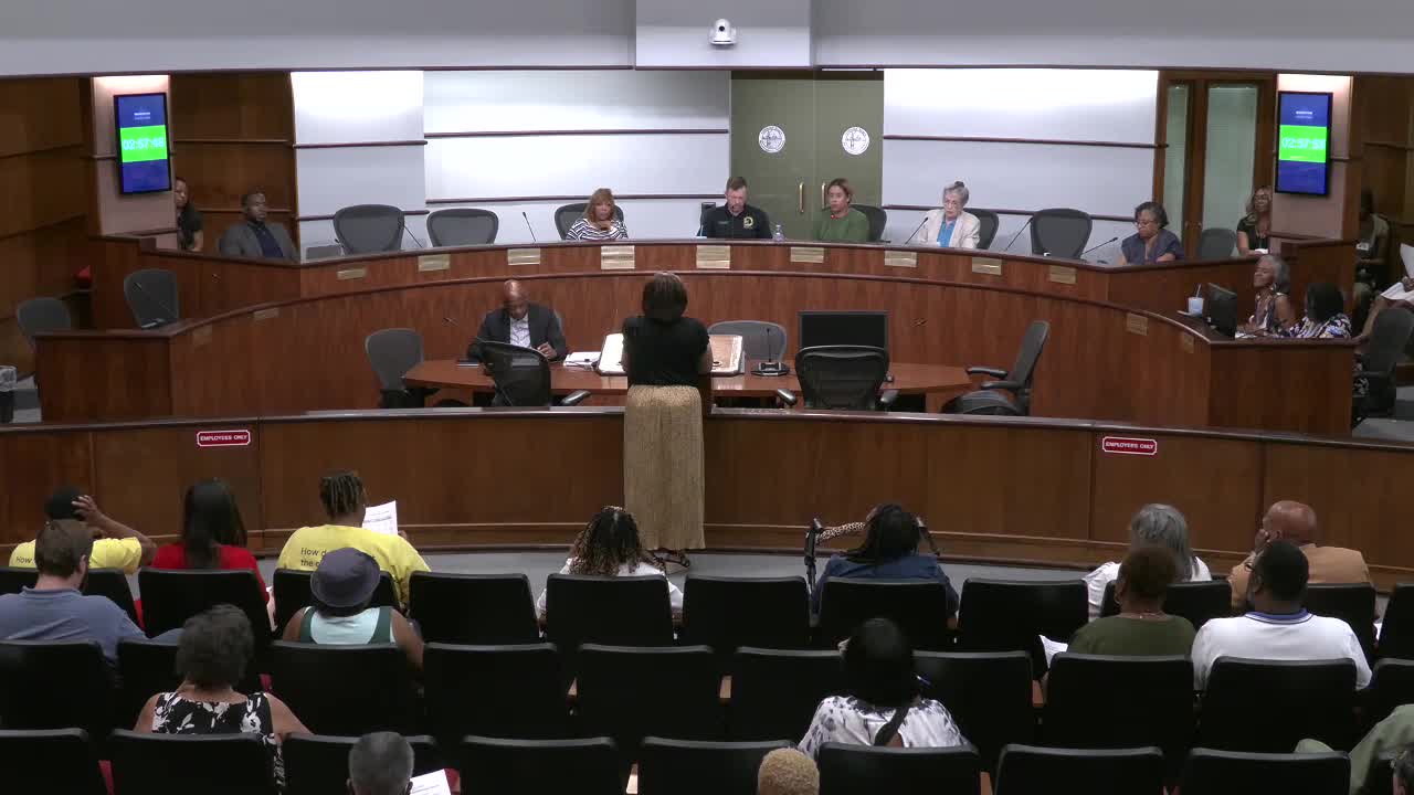 Community voices demand action on neighborhood safety and cleanliness