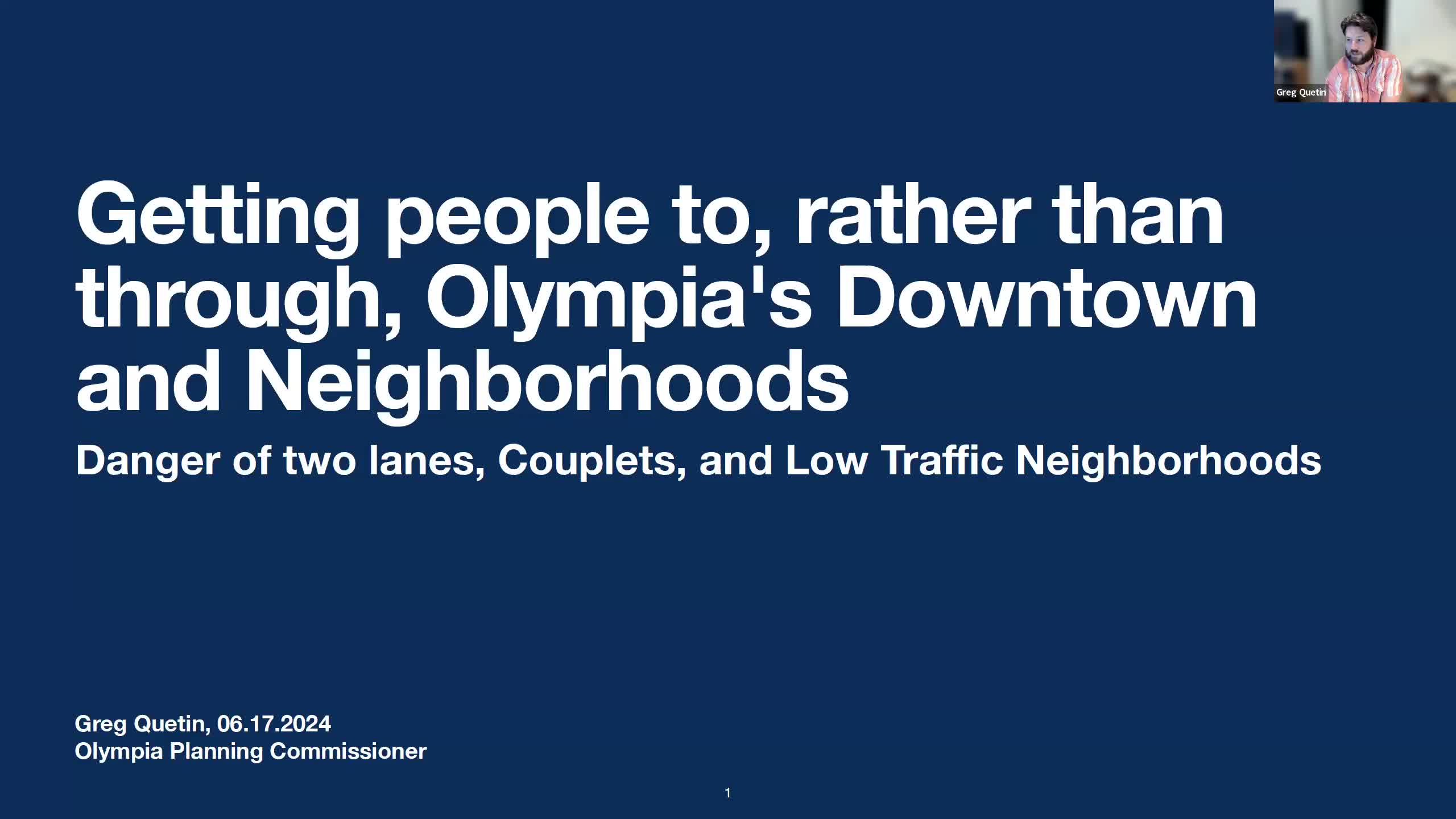 City plans bold transformation for safer walkable neighborhoods