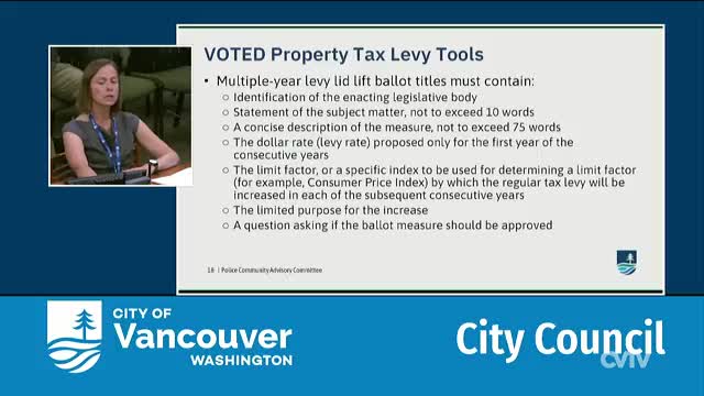 City council debates crucial ballot language for police funding