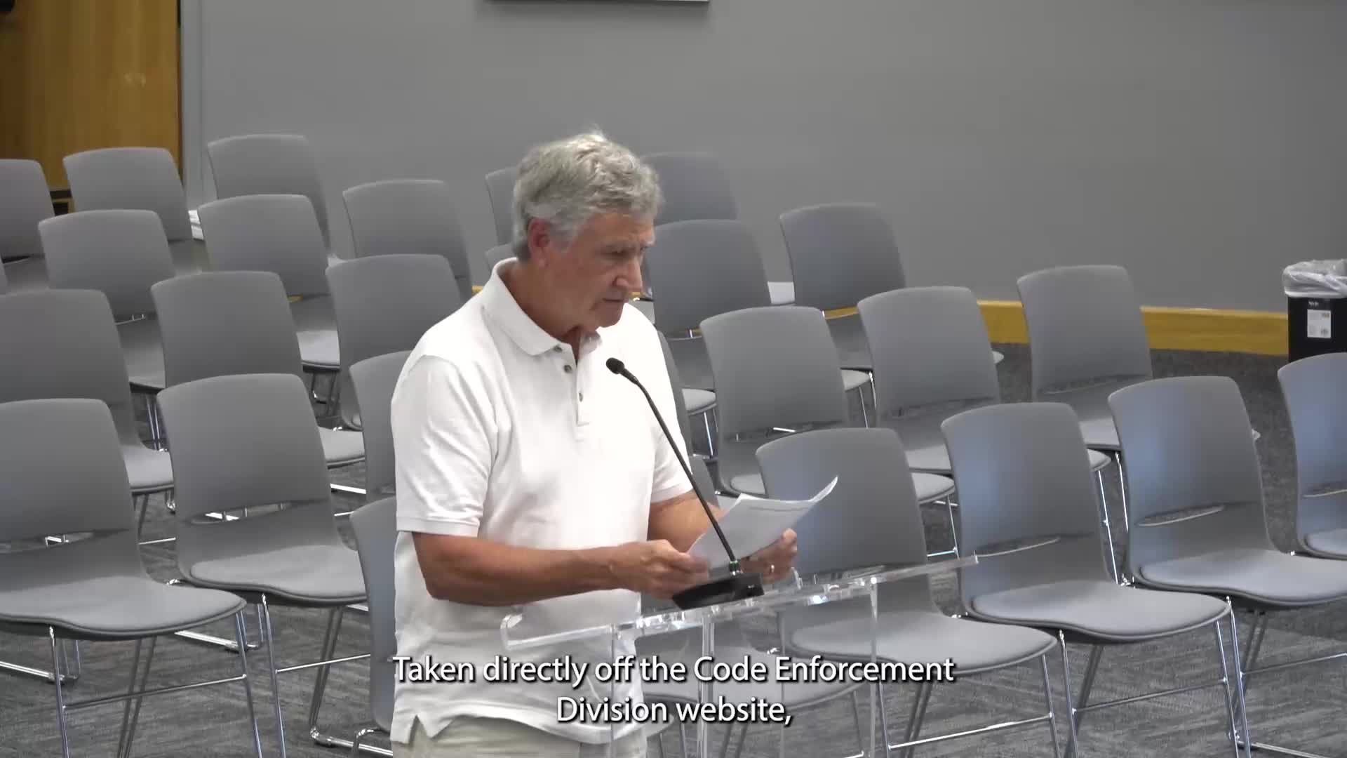 Residents demand action on neglected property hazards