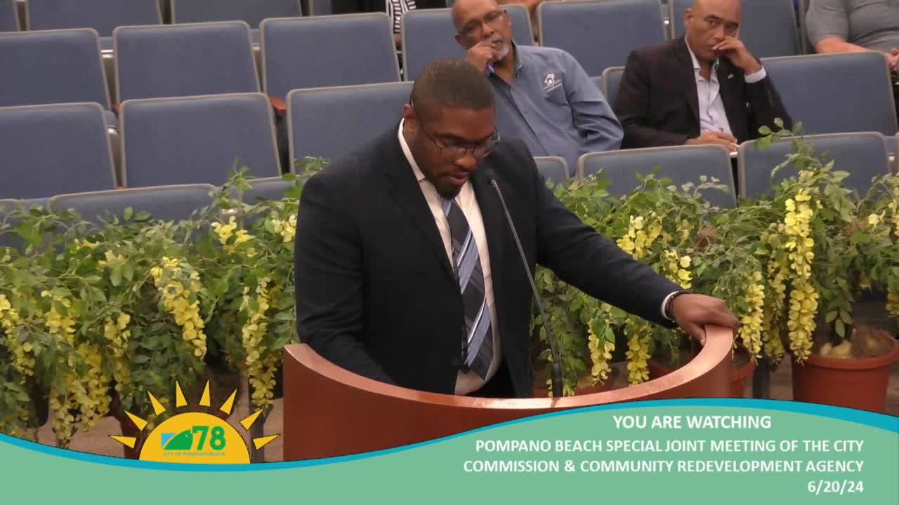 Community voices clash over ambitious Pompano Beach project