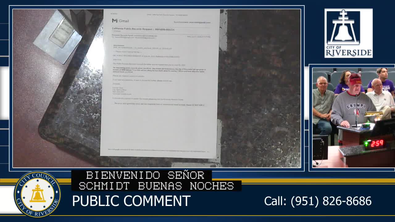 Resident raises alarm over city spending under Biden