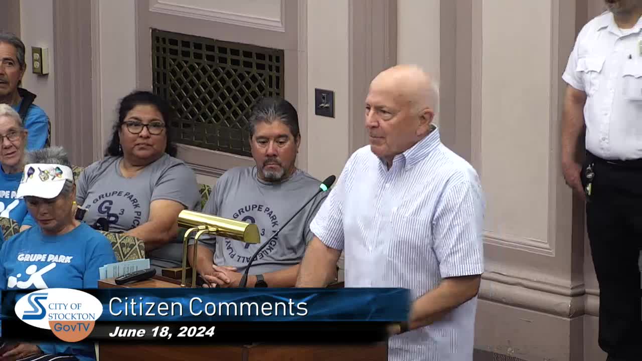 Stockton residents demand permanent pickleball courts now