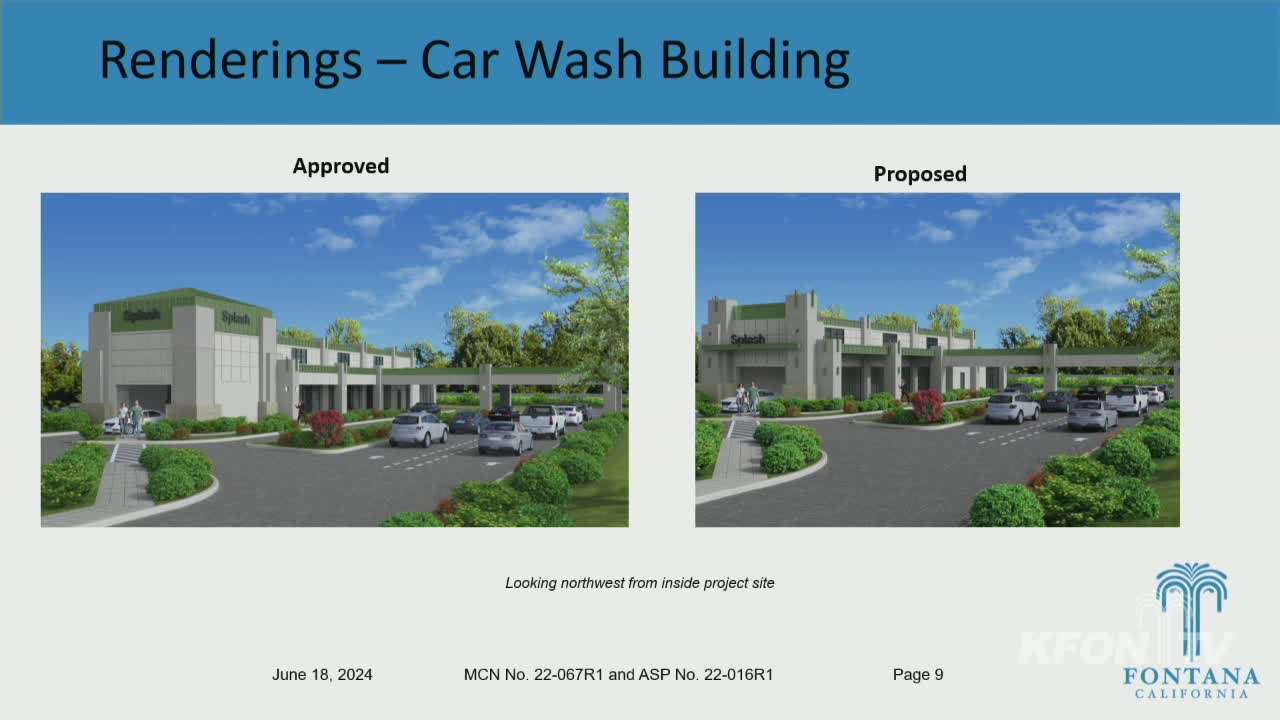Car Wash Project Sparks Debate Over Shade Structure Removal