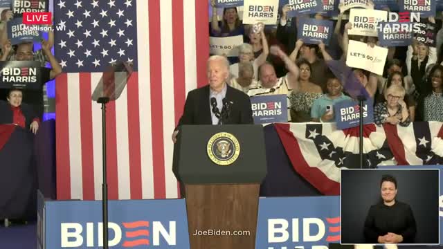 Biden vows to protect democracy and fight for rights