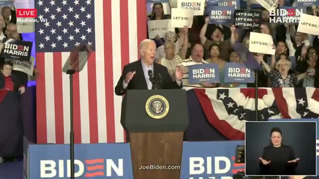 Biden vows to defeat Trump again in 2024