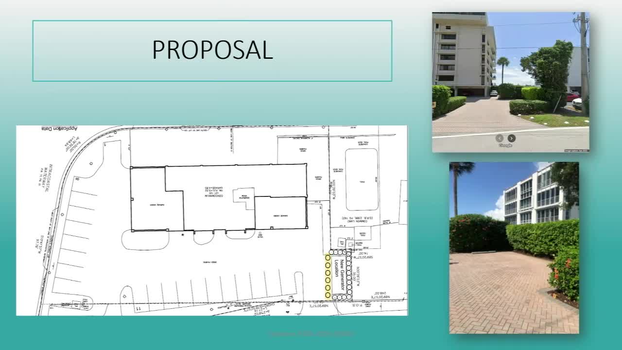 Generator relocation sparks parking space controversy