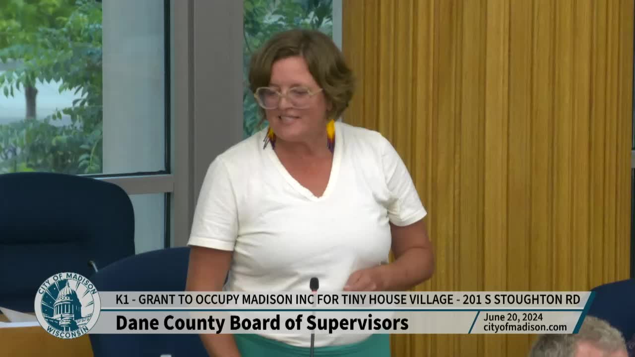 Council backs tiny home village despite community concerns