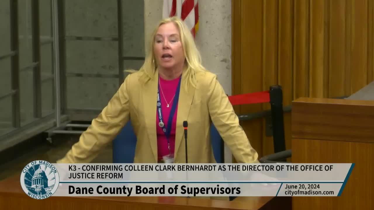 Dane County pushes for bold criminal justice reforms