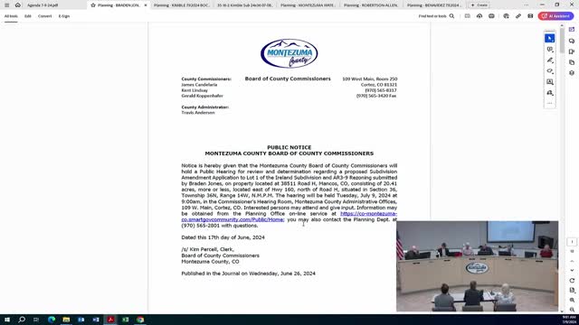 County Commissioners Approve Controversial Subdivision Amendment