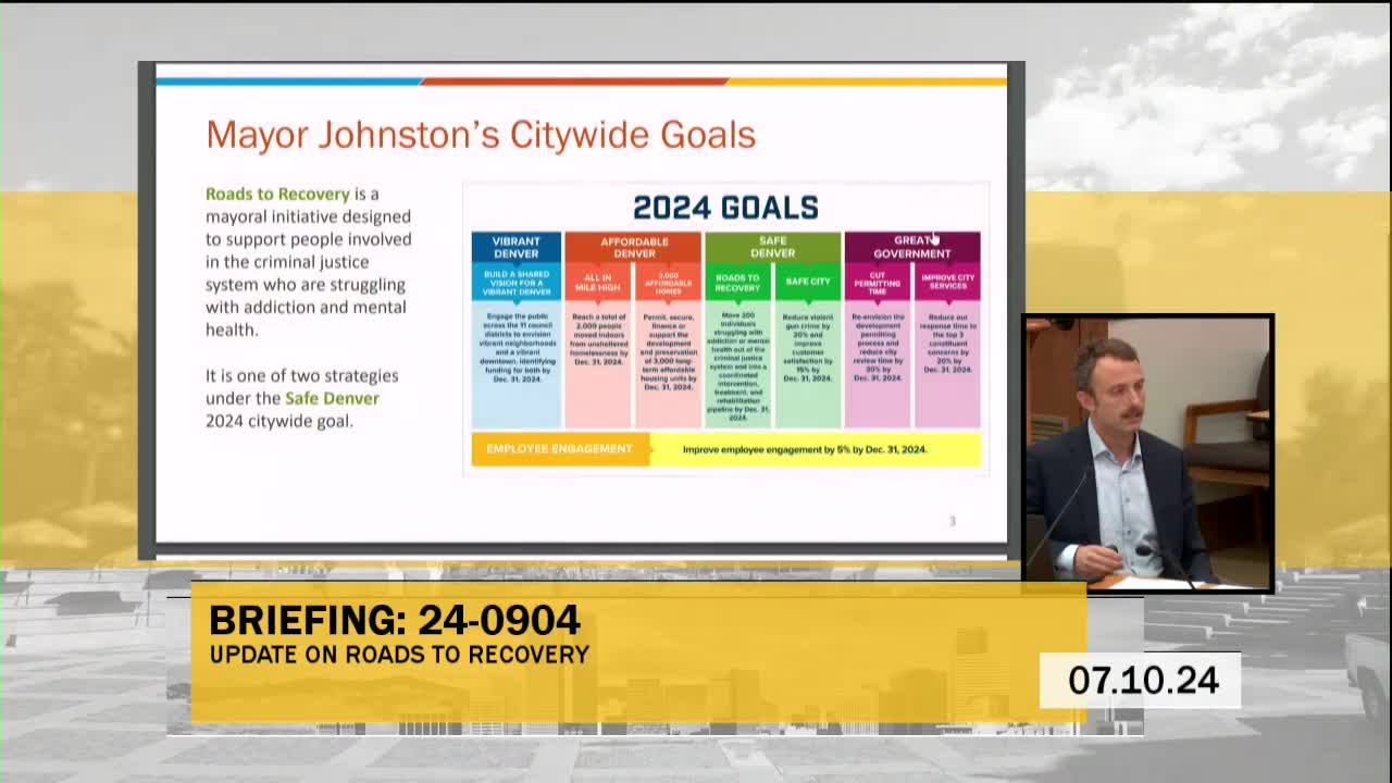 Denver launches initiative to break addiction and jail cycle