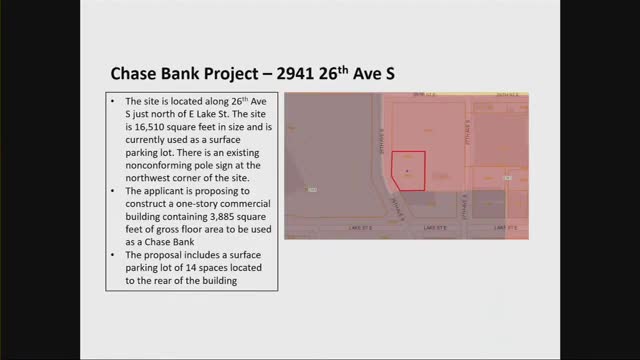 Chase Bank proposal faces major city council roadblocks