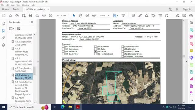 Zoning request sparks community backlash over environmental concerns