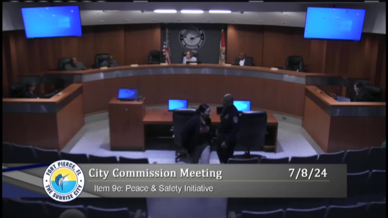 Fort Pierce launches comprehensive plan to combat violence