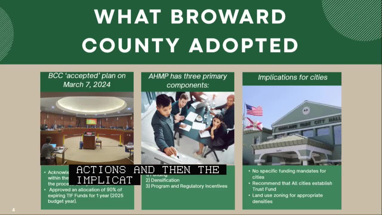 Broward County adopts ambitious affordable housing master plan
