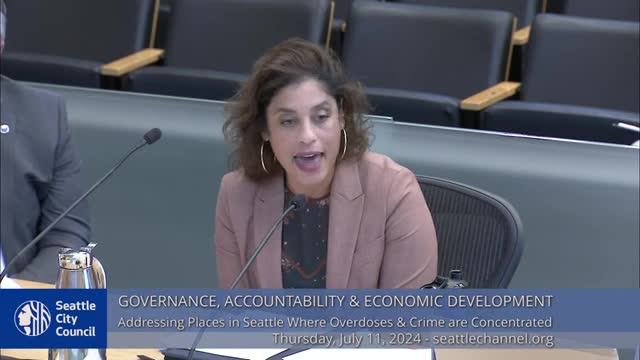 Seattle launches major initiative to combat drug trafficking