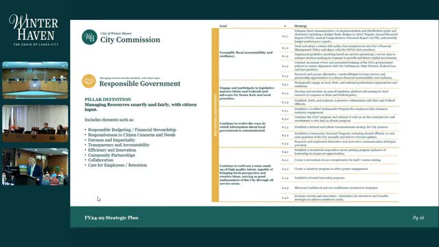 City launches ambitious five-year strategic plan for growth