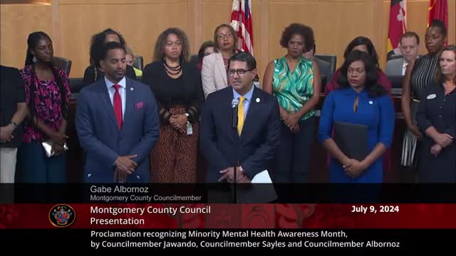 Montgomery County champions mental health for minority communities