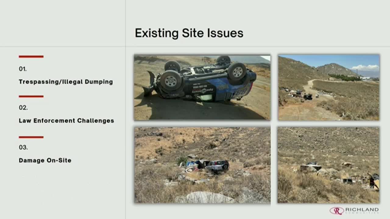 Community grapples with costly development plan and illegal dumping