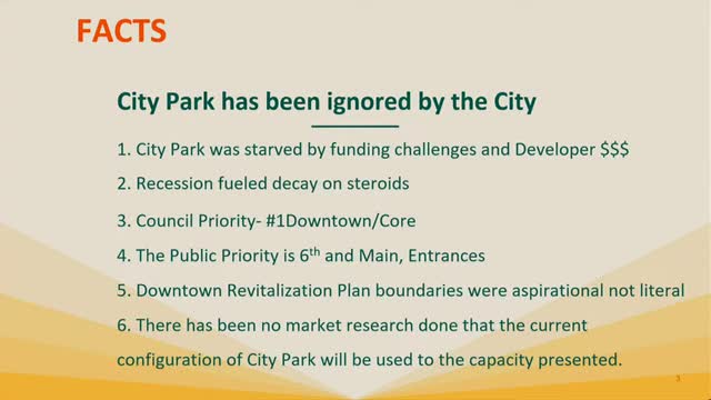 City park revitalization sparks heated council debate