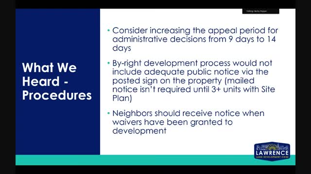 City debates new building code amid neighbor concerns